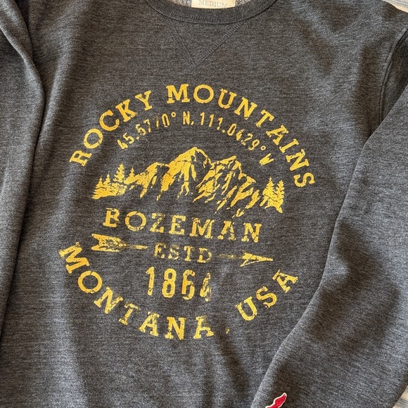 League Tops - Bozeman Montana sweatshirt